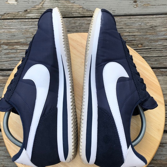Nike Other - Nike Cortez Basic Nylon Obsidian Blue Mens 11 US Navy 819720-411 Rare Streetwear